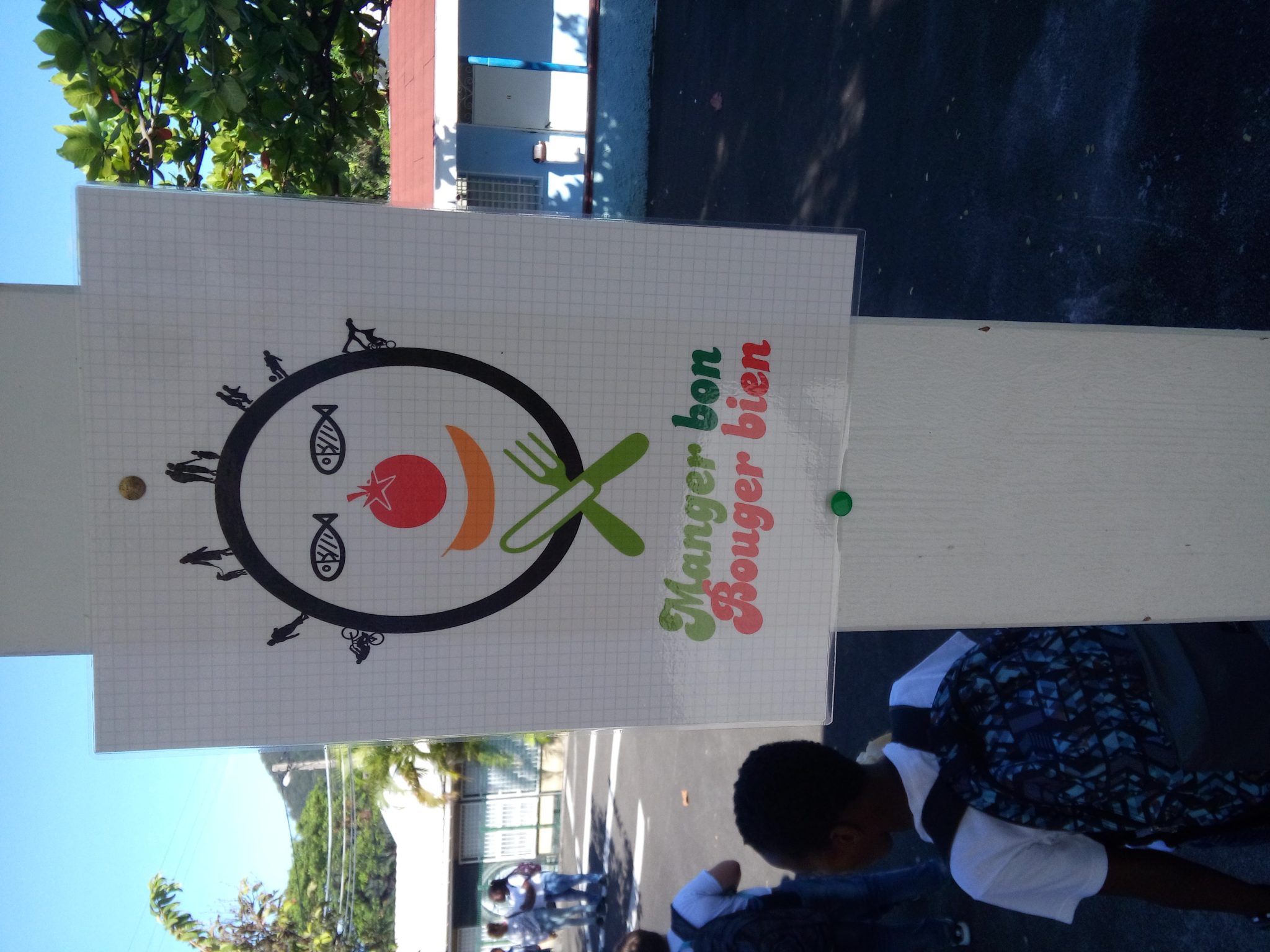 oeuvre artistique : manger bon bouger bien