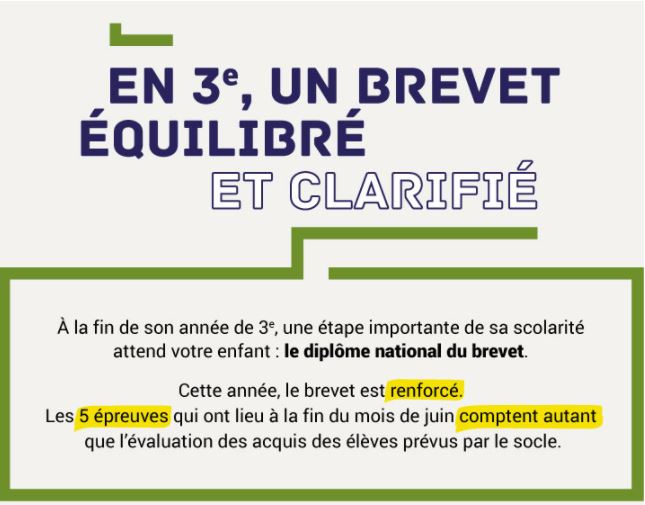 un brevet équilibré